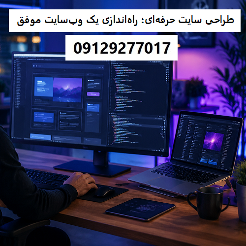 طراحی سایت حرفه‌ای؛ از صفر تا راه‌اندازی یک وب‌سایت موفق
